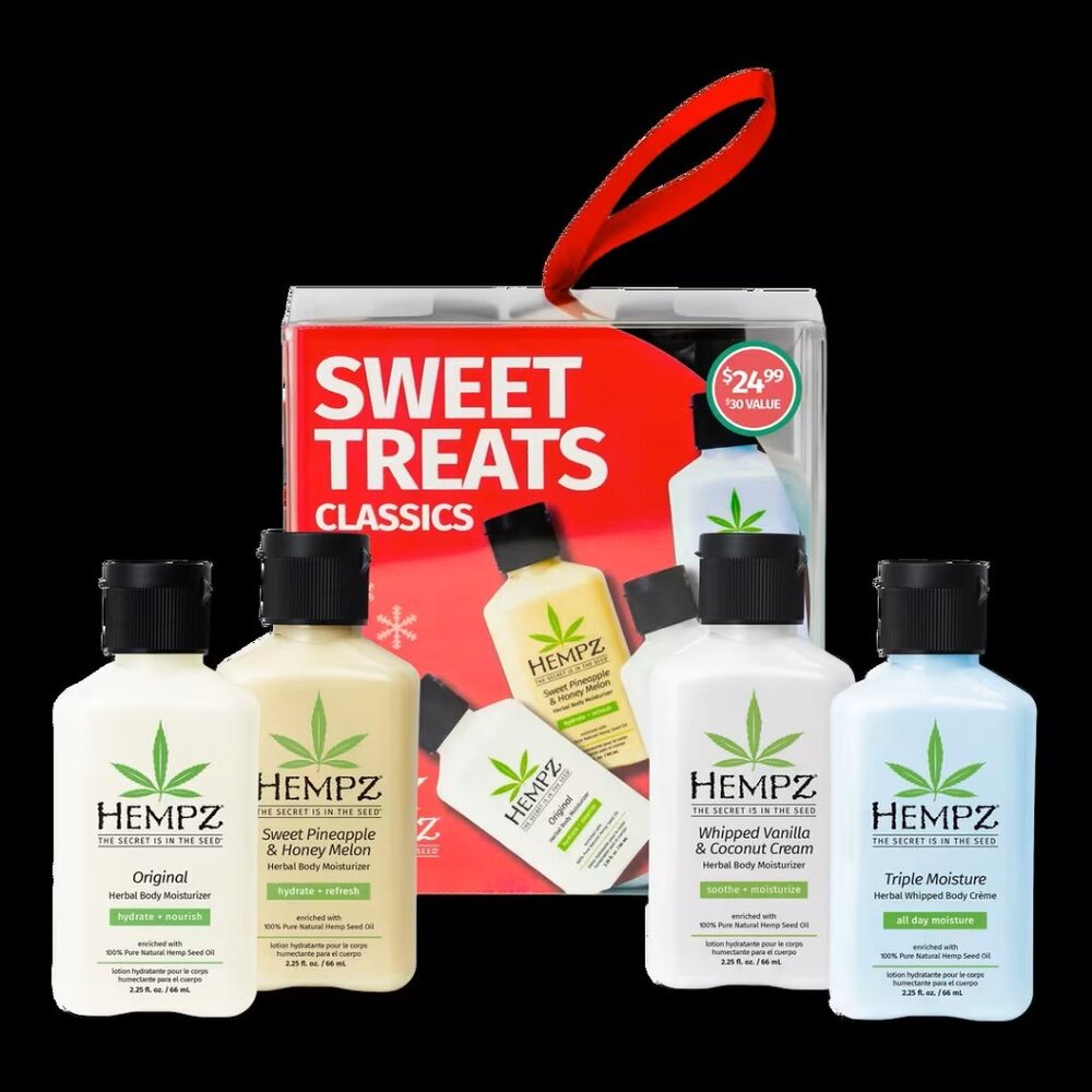 NWT Hempz Sweet Treats Classic Lotion 4 pack